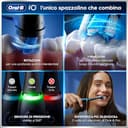 Oral-B Spazzolino Elettrico Ricaricabile iO 6 Nero, 2 Testine di Ricambio per Spazzolino Elettrico, Pulizia Denti Efficace, Custodia Viaggio, Porta Testine, Delicato Su Gengive, Sensore di Pressione - 4