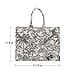 Large Capacity Canvas Cotton Floral Embroidery Retro Exquisite Doodle Fashion Shopping Bag, Large (4) US - 2