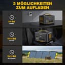 VTOMAN Jump 2200 Tragbare Powerstation mit Überbrückungskabel - 1548Wh/2200W(Spitze 4400W) LiFePO4 Batterie mit Erweiterbare Kapazität auf 3096Wh für Notfall,eine sichere Fahrzeugrettung - 6