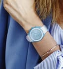 Stanchev Correa de reloj de silicona sin espacio Omega x Swatch MoonSwatch/Rolex Watch/Watch 20mm, Correa de repuesto para reloj Omega X Swatch Moonswatch Speedmaster 20mm. (Negro) - 4