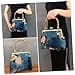 Healvian Vintage Kiss Lock Handbag Women's Chinese Style Handbag with Kiss Lock Closure Compact Lightweight Shoulder Bag with Inner Pocket and Tassel Stylish Small Bag for - 4