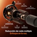 MAONO PD200W Hybrid Podcast Micrófono para PC,Conexión inalámbrica, USB y XLR dinámico micrófono con brazo articulado, Software, Cancelación de Ruido, para Podcast,Streaming,Gaming,Studio y Voice over - 6