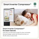 LG GBV22NCCEP Kühl-/Gefrierkombination – Smart Inverter Compressor, Total No Frost, Modern Flat Door Design, Matt Schwarz Metallic, Energieeffizienz C - 2