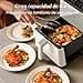 Cosori Dual Blaze Freidora de Aire, Air Fryer WIFI 6,4L, 11 en 1, Freidora sin Aceite, Más de 90 Recetas en la App Creadas por Chef en Español, Blanca, con Doble Resistencia, CAF-P585S - 6