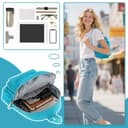 AOTIAN Nylon Lightweight Sturdy Little Casual Backpack 7 L Turquoise - 7