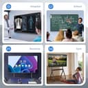 JASZDOT Pizarra Interactiva Digital 86” Smart Board, 4K Ultra HD, Monitor Táctil con Android 13, 8+128GB Almacenamiento, Cámara y Micrófono Integrados, WiFi, Bluetooth y HDMI, para Aula y Oficina - 7