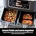 Ninja DZ201 Foodi 6-in-1 2-Basket Air Fryer with DualZone Technology, 8-Quart Capacity, and a Dark Grey Stainless Finish - 5