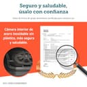 Cosori Grande Freidora de Aire-True Metal-8,5 Litro Doble Cesta Air Fryer-Alta Potencia y 55 % Eficiencia Energética-Temperadura Dual（35-230℃）-10 Modos-Panel Táctil Multifunción-Máx 10 Personas-Blanca - 2