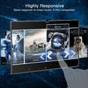 JETech Schutzfolie für Samsung Galaxy Tab S10 Ultra/Tab S9 Ultra 14,6 Zoll mit Einfaches Installationswerkzeug, Panzer Schutz Glas Folie Displayschutz, HD Klar, 2 Stück - 6