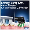 Oral-B Pro Series 3 Elektrische Zahnbürste Doppelpack — Electric Toothbrush, Inkl. 4 Aufsteckbürsten — 3 Putzmodi für Zahnpflege, Zahnbürste Elektrisch, Designed by Braun, Schwarz und Weiß - 3