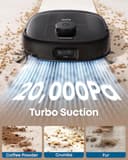 eufy E25 Omni Robot Vacuum Cleaner with Mop, HydroJet System, 20,000 Pa Turbo Powerful Suction, Zero Tangling, Corner-to-Edge Deep Cleaning and Mop Lifting, with Auto All-In-One Station - 6