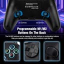 DuLingKer Mando PC con Carga Base, Mando Inalámbrico para Switch 2/Switch/PC Windows/Steam/OLED/Lite, Gaming Mandos con Hall Efecto Trigger/Joystick(Sin Deriva), Luz RGB, Botón M1/M2 Negro - 5