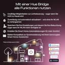 Philips Hue White & Color Ambiance E27 LED Glühbirne, 1100lm, 16 Mio. Farben, dimmbares LED Licht, Leuchtmittel steuerbar via App und Stimme, kompatibel mit Amazon Alexa, 2er Pack, neue Generation - 9