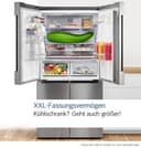 Bosch KGN49OCAF, Serie 4, XXL Kühl-Gefrier-Kombination Freistehend, 203 x 70 cm, 311 L Kühlen & 129 L Gefrieren, Green Collection, Total No Frost, Extra leise, VtaFresh XXL, Perfect Fit, Anthrazit - 17
