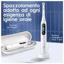 Oral-B Spazzolino Elettrico Ricaricabile iO 8N Bianco, 2 Testine Di Ricambio, 1 Custodia Da Viaggio. 1 Spazzolino - 6