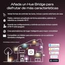 Philips Hue Bombillas LED Inteligentes A60, White and Color Ambiance, Luz blanca y de colores, E27, 8,1 W, Regulable 1000-20.000 K, 1100 lm, Alexa, Google Assistant y Apple Home, Pack de 2 - 9