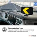 TomTom Truck Sat Nav GO Expert Plus (6 Inch HD Screen, Large Vehicle Routing and POIs, TomTom Traffic included, World Maps, Live Restriction Warnings, Quick Updates Via WiFi, USB-C) - NEW SOFTWARE - 5