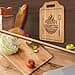 Giftasy Birthday Gift for Men - Engraved Bamboo Chopping Board, Gifts for Men Birthday - 5