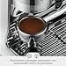Sage - The Barista Pro - Macchina Caffè in Grani con Macinacaffè Integrato a 30 Impostazioni, Pompa a 15 Bar, Riscaldamento ThermoJet in 3 Secondi e Schiumatura Manuale del Latte - Acciaio Inox Nero - 3