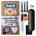 Oral-B iO Series 6 Elektrische Zahnbürste — Electric Toothbrush, Inkl. 3 Aufsteckbürsten und Reise-Etui — 5 Putzmodi für Zahnpflege, Zahnbürste Elektrisch, Designed by Braun, Grau - 1