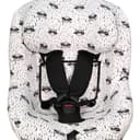 JYOKO Kids Funda de algodón para Silla de Coche Compatible con Maxi Cosi Pearl 360 y Mica Pro I-Size (Raccoon) - 2
