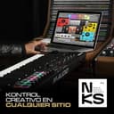 M-AUDIO Oxygen Pro 61 teclado controlador MIDI USB con 61 teclas, beat pads, perillas asignables de MIDI, botones y faders, más pack de sonidos de Native Instruments (integración de NKS) - 6