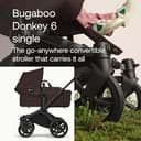 Bugaboo Donkey 6 Single Pushchair, Convertible to Double and Twin Stroller, Pram for Newborn and Toddler, Double Storage Space & Side Basket, Easy to Maneuver One Hand Steering, Cocoa Brown - 2