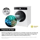 Samsung WW90DB7U94GEU3 - Lavadora AI EcoBubble, Inteligencia Artificial y SmartThings, 9 kg, A-20% con Super Speed 39, Autodosificador, Color Blanco [Clase de eficiencia energética A] - 9