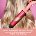 ghd Chronos Curve Limited Edition Max Wand (38mm Barrel) in Candy Coral - with Matching Heat-Resistant Bag - 4