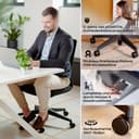 VALKENSTOL M2 Bürostuhl Ergonomisch Testsieger, Einstellbarer für maximale Bewegungsfreiheit, Rückenfreundliche Bürostühle, Lendenwirbelstütze Schreibtischstuhl für Büro und Home Office Chair - 6