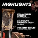 Powerbar - Protein Plus - Low Sugar - Chocolate-Brownie - 30x35g - Riegel mit nur 107 Kcal - Fitnessriegel mit Ballaststoffen - 5