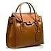 FIRENZE ARTEGIANI.Women's Handbag Genuine Leather Pamelate Luxury Bag with Handles and Closure Design Shopper Women's Bag Made in Italy. Vera Pelle Italiana. 40 x 30 x 15 cm. Colour Leather - 3