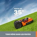 WORX Robot cortacésped Landroid M500 Plus 20V Máx. | WR165E | Superficie de hasta 500m2 | Pendientes de hasta el 35% | Navegación Inteligente |Cut to Edge 2,6 cm del Borde - 5
