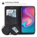 AKABEILA Case for Realme GT Neo6 SE 5G PU Leather Flip Wallet Case with Magnetic Closure Kickstand Card Slot Folio Cover 6.78 Inch Black - 4