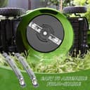 2 Stück Mähroboter Messer Mähmesser Ersatzmesser Für Stihl Mähroboter iMOW RMI 422 422P 422PC RMI422 P C Edelstahl Rasenmäherklingen 20 cm, Silber - 7