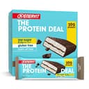Enervit, The Protein Deal Coconut Party, Barrette Proteiche, Gusto Cocco e Cioccolato Fondente, 20g di Proteine, 0,2g di Zuccheri, Snack Goloso, Senza Glutine, 12 Barrette da 55g - 1
