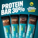 Enervit Pure-Pro Protein Bar 36% Crunchy Double Choco, Barretta Proteica, Copertura Croccante, 20g Proteine, Crescita della Massa Muscolare, Post Workout, Low Sugar, Senza Glutine, 25 Barrette da 55g - 4