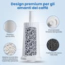 Molifal Filtro d'acqua per macchina da caffè Sage® SES008WHT0NEU1, BES008, compatibile con Barista SES810/SES875/SES880/SES920/SES980/SES990/SES450/SES500 - 4