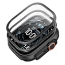 ESR 2er-Set Armorite Panzerglas für Apple Watch Ultra 3/2/1 (2025/2024/2023/2022, 49 mm), Militärischer Schutz, Gehärtetes Glas mit Aluminiumlegierungsrahmen, Kratzfest, Schwarz - 1