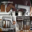 Kenwood Titanium Chef Baker XL KVL85.424SI Küchenmaschine mit integrierter Waage, inkl. 4-teiligem Patisserie-Set, 7 L und 5L Rührschüssel, stufenloser Geschwindigkeitsregler, 1200 W, Silber - 6