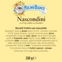 Mulino Bianco Biscotti Frollini Nascondini con Cioccolato da Mordere, Senza Olio di Palma, Colazione Ricca di Gusto, 330 g - 3