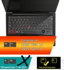 Tastaturabdeckung für ThinkPad X1 Carbon Gen 13 Aura Edition/Gen 12/ThinkPad X1 2-in-1 Gen 9, Version 2024-2025, 35,6 cm (14 Zoll) Lenovo-Schutzhülle - 2