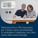 OMRON X7 Smart AFib Misuratore di Pressione da Braccio | Screening dell'AFib con ogni controllo della pressione sanguigna a casa | Validato clinicamente | 2 Utenti | Bracciale Intelli Wrap 22-42cm - 5