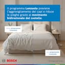 Bosch WQB246C0II Serie 8 Asciugatrice smart a pompa di calore, 9 kg, Classe energetica B, Condensatore autopulente, Riduce le pieghe e facilita la stiratura, Cestello per capi in lana, Bianco, 60 Cm - 8