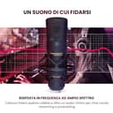 Marantz Professional MPM-2000U - Microfono USB a Condensatore per Gaming, Streaming, Podcast e Registrazioni PC/Mac - Cardioide, Shockmount, Cavo USB e Custodia Inclusi, Nero - 3