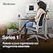 Sedia da ufficio ergonomica Steelcase Series 1 con supporto lombare LiveBack e braccioli 4D Onyx; Prodotto in Europa - 4