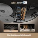 DREAME X50 Ultra Complete Robot Aspirapolvere, Sistema di Aggiramento Ostacoli AI e Navigazione a 360°, Aspirazione Fino a 20.000 Pa, Pulizia Profonda da Bordo a Bordo, Spazzola Districante - 4