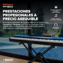 Roland FP-60X | Piano digital de 88 notas con prestaciones profesionales | Potente amplificador integrado y altavoces estéreo a medida | Personalización de sonido integrada | Negro - 2