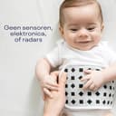 Nanit Atemband für Nanit Pro Babyphone - Größe M (3-12 Monate) - Echtzeit-Benachrichtigungen - Ohne Elektronik, Sensoren oder Radar - 100% Baumwolle - 3