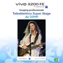 vivo X200FE 5G,Cameraphone ZEISS Teleobiettivo 50MP,Smartphone ZEISS 6.31" Master Color Display,12+12GB RAM,512GB ROM,Dimensity 9300 plus,IP68+IP69,6500mAh,90W FlashCharge,NFC, Black Luxe - 8